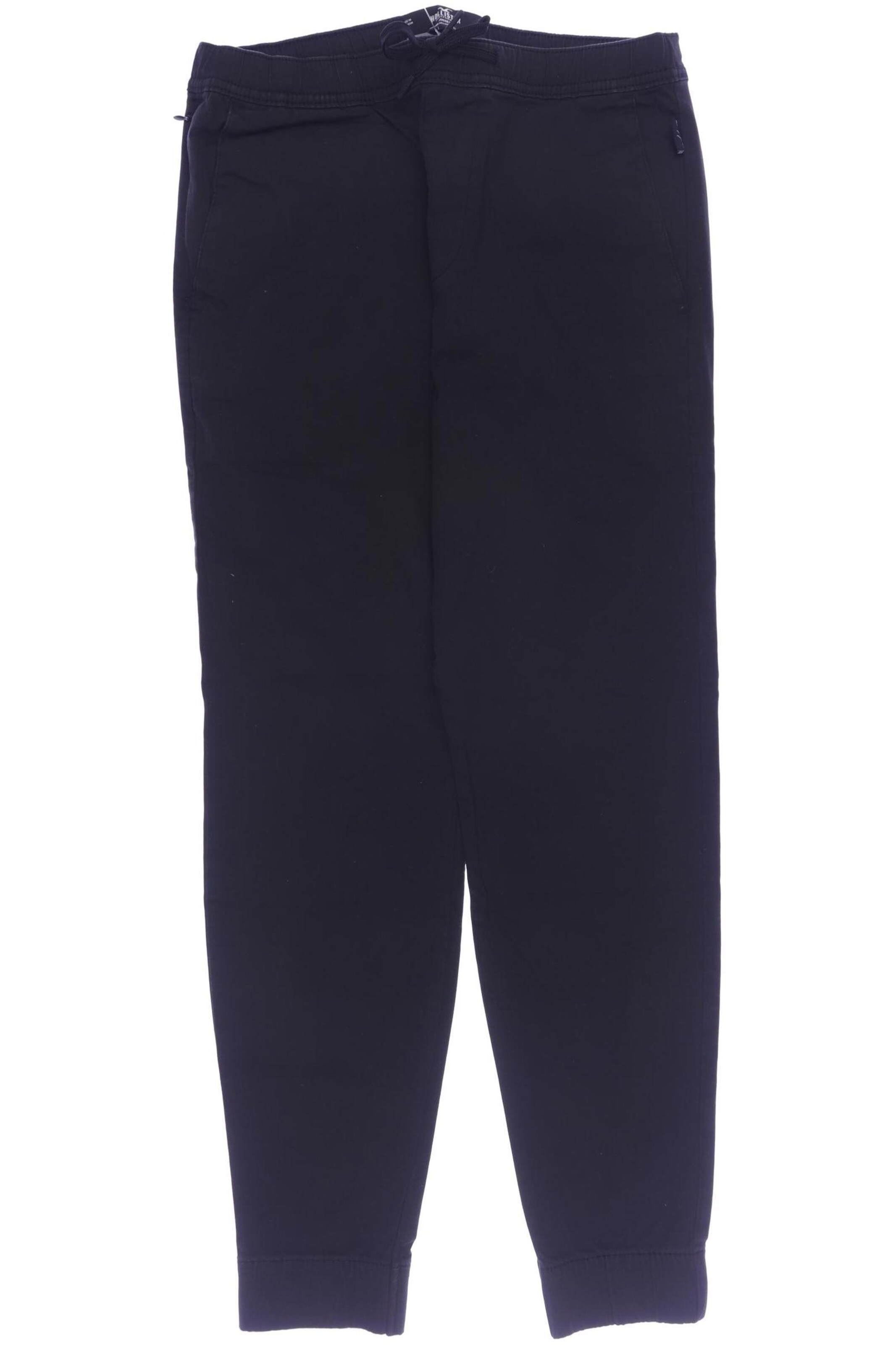 HOLLISTER Pants in 31-32 in Black: front