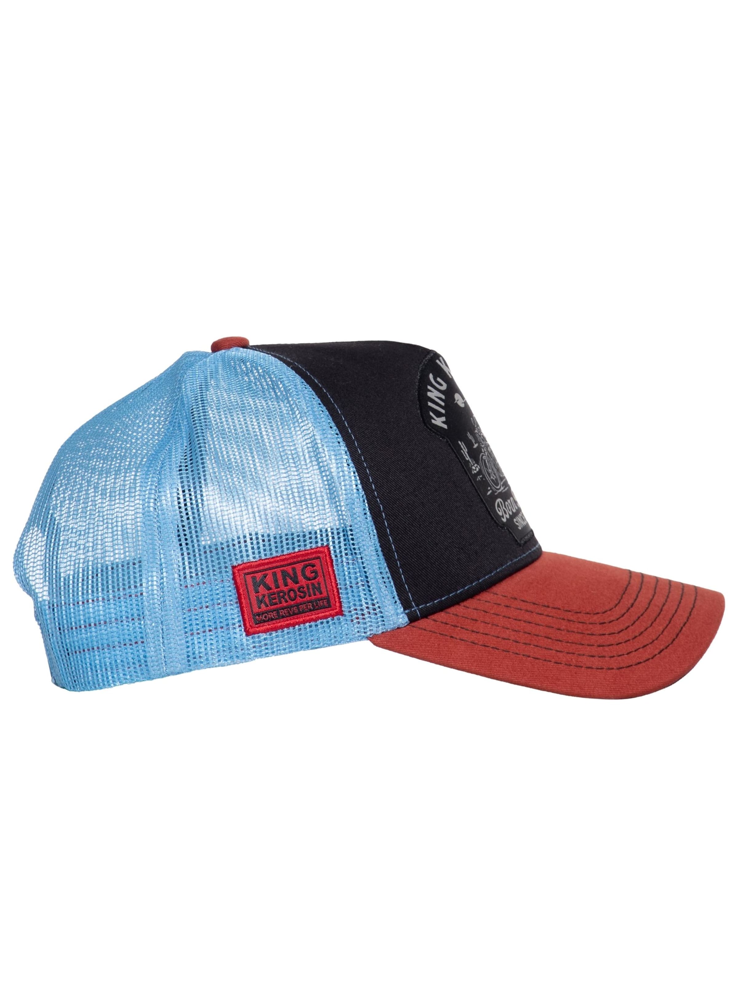 King Kerosin Cap 'Born to kill since day one'‌‌‌ in Schwarz