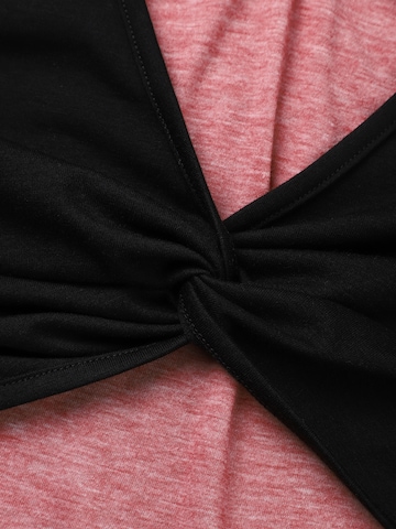 LapaPlus Top in Zwart