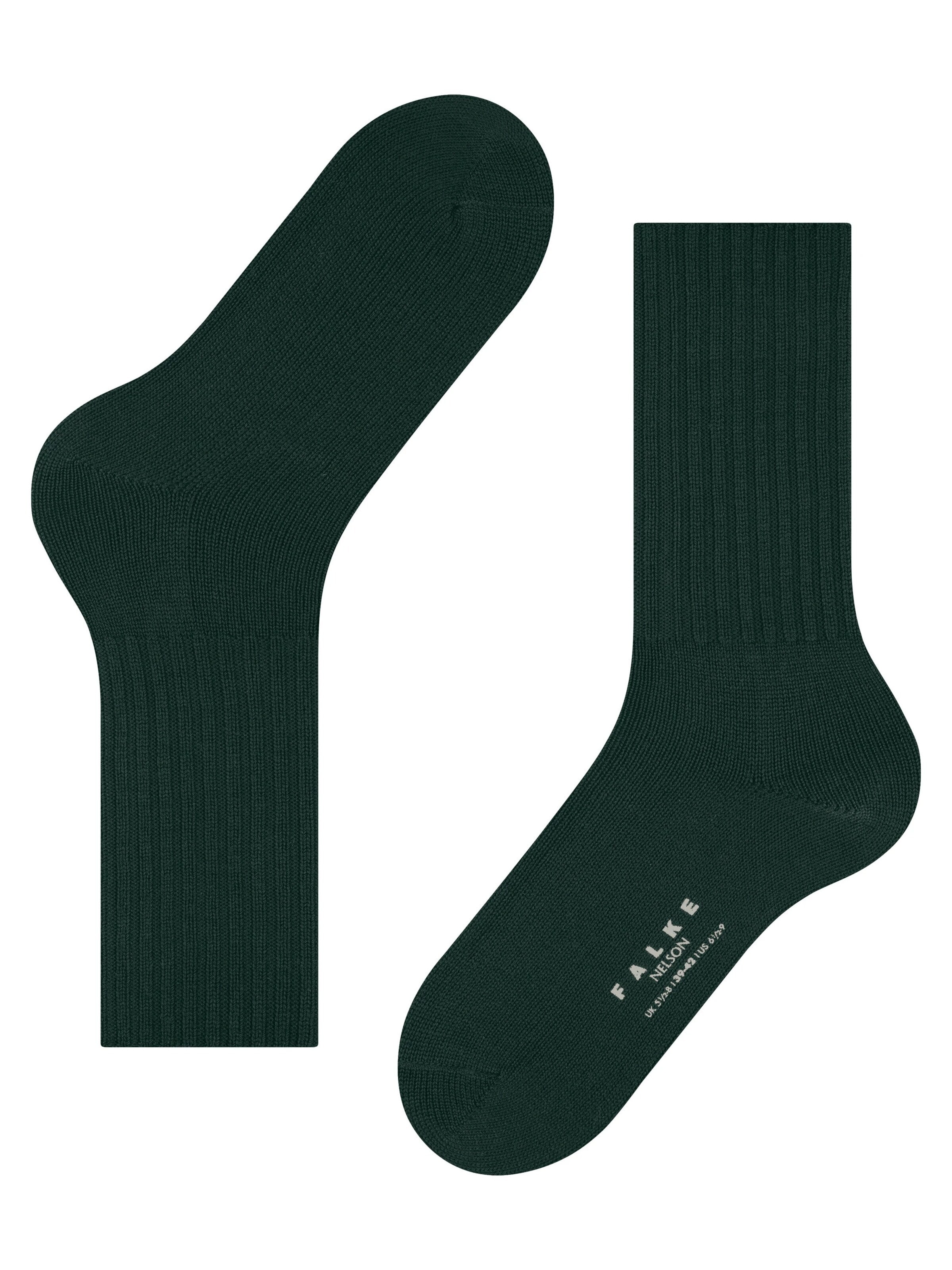 FALKE Socks 'Nelson' in Green