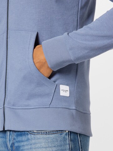 JACK & JONES Sweatjacke in Blau