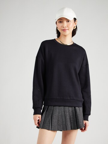 VILA Sweatshirt 'SIF' in Black: front