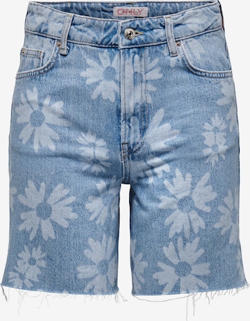 ONLY Regular Jeans 'CAMILLE' in Blauw: voorkant