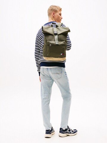 Tommy Jeans Backpack 'Essential' in Green