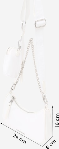 STEVE MADDEN - Mala de ombro 'BVITAL' em branco