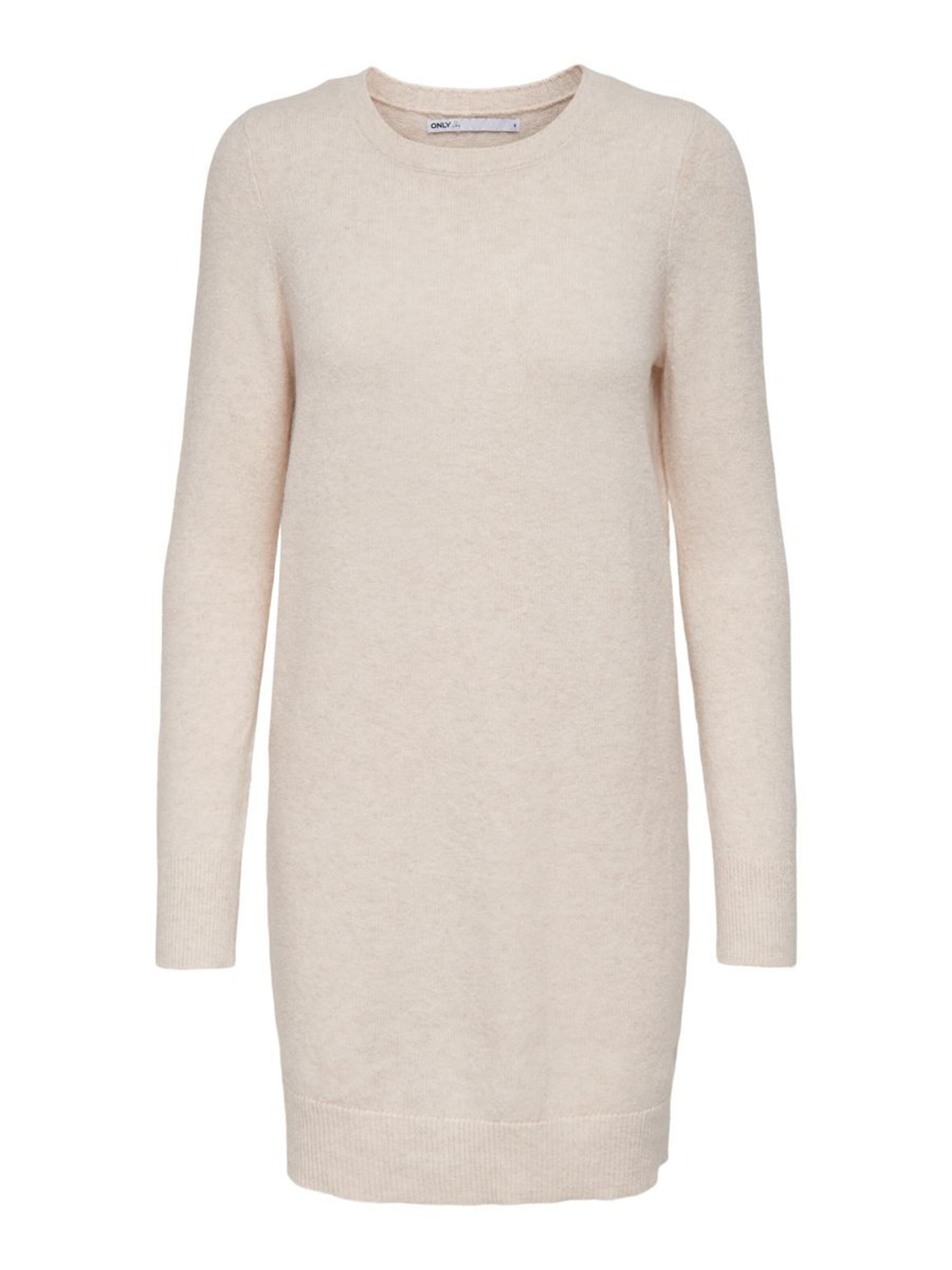 ONLY Knit dress 'ONLRica' in Beige: front