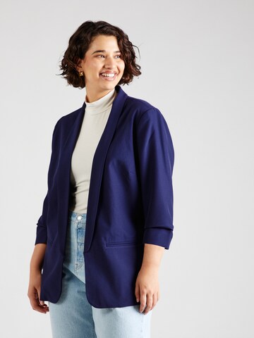 ONLY Carmakoma - Blazer en azul: frente
