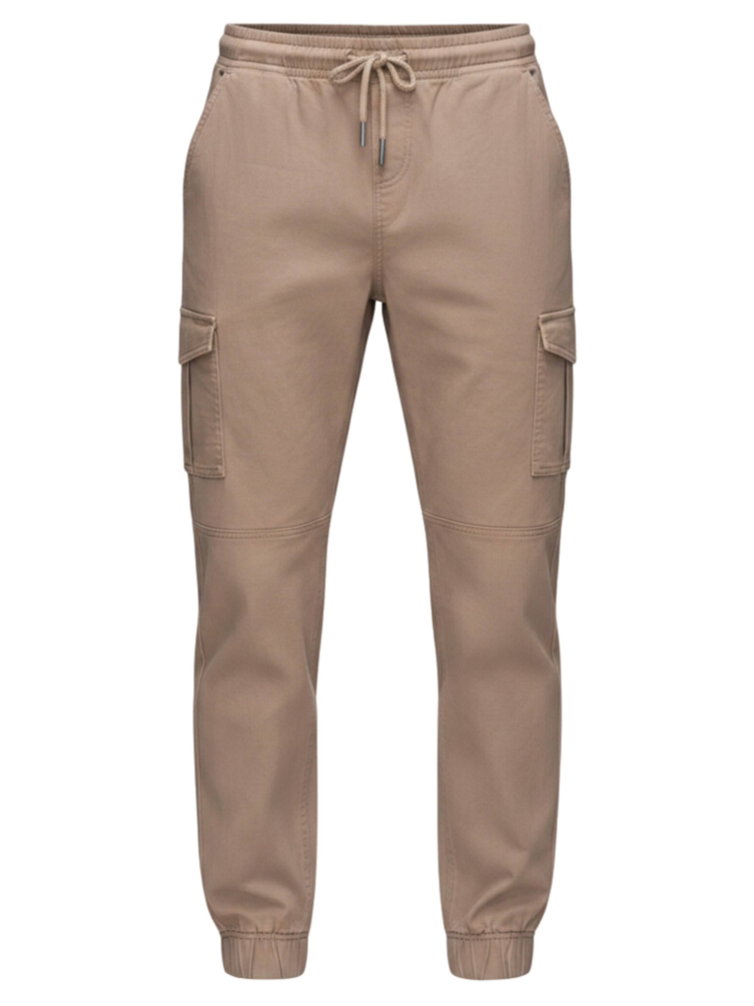 regular Pantaloni sportivi di Ombre in beige: frontale