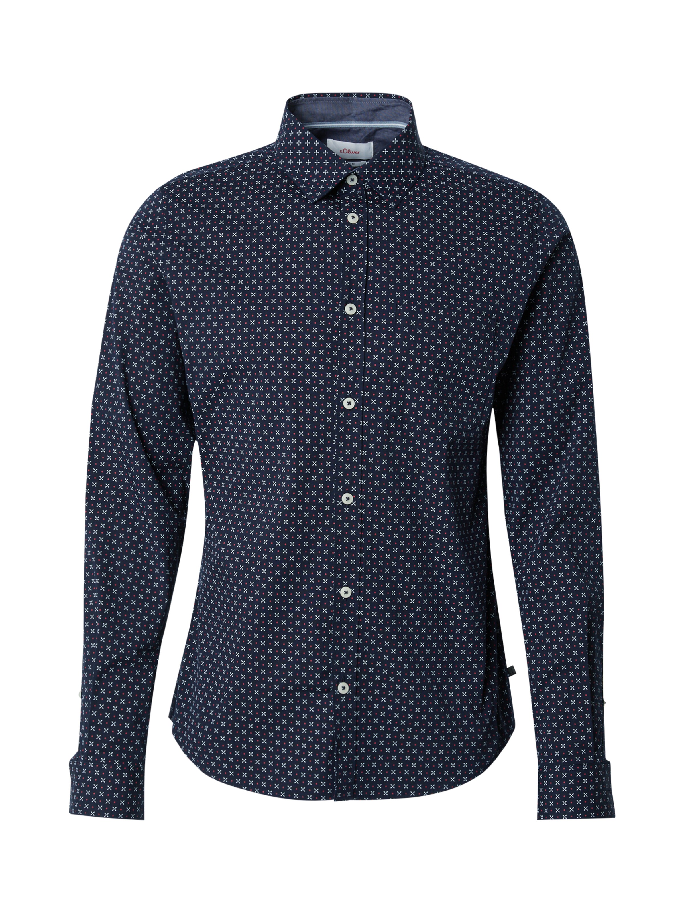 Chemise s.Oliver en bleu : devant