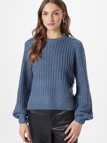 Noisy may Пуловер 'TAN' в синьо: отпред