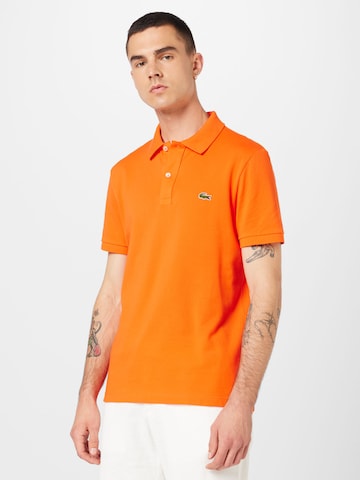LACOSTE Slim Fit Poloshirt in Orange: predná strana