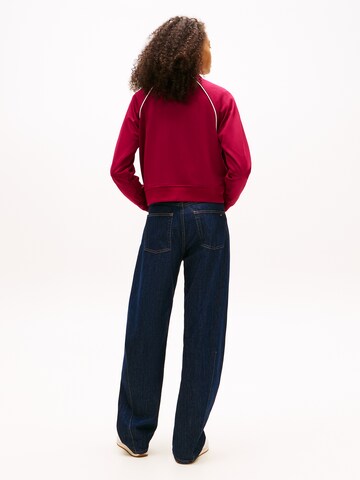 Tommy Jeans Sweatjacke in Rot