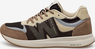 WODEN Sneakers laag 'Rigmor Open Mesh' in Bruin: voorkant