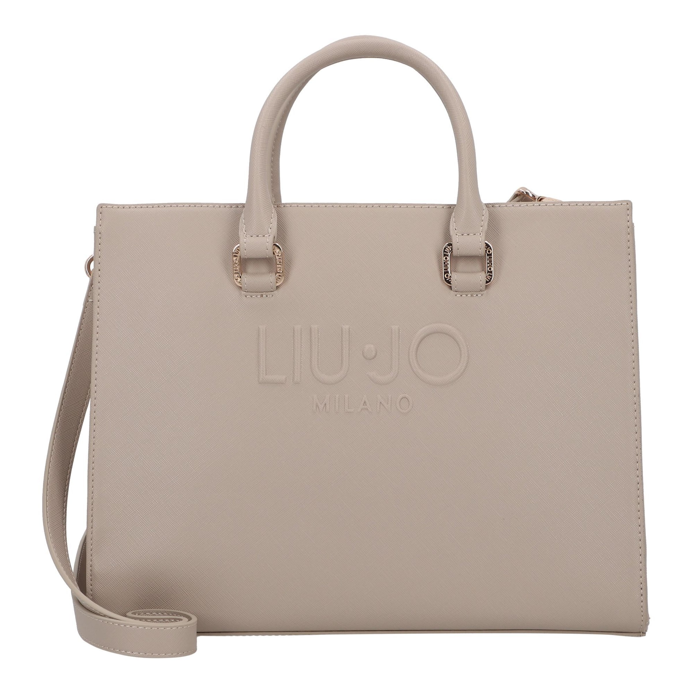 Borsa a mano 'Halona' di Liu Jo in beige: frontale