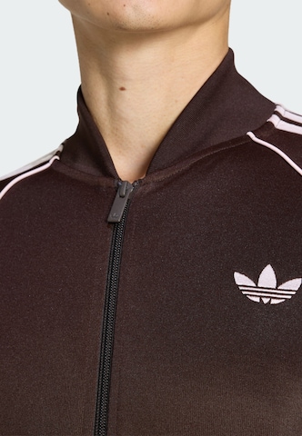 Veste de survêtement 'SST' ADIDAS ORIGINALS en marron