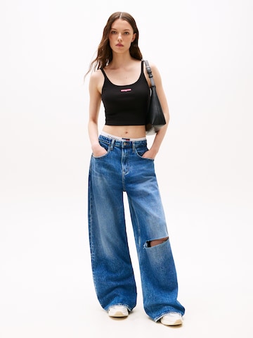 Tommy Jeans Top | črna barva