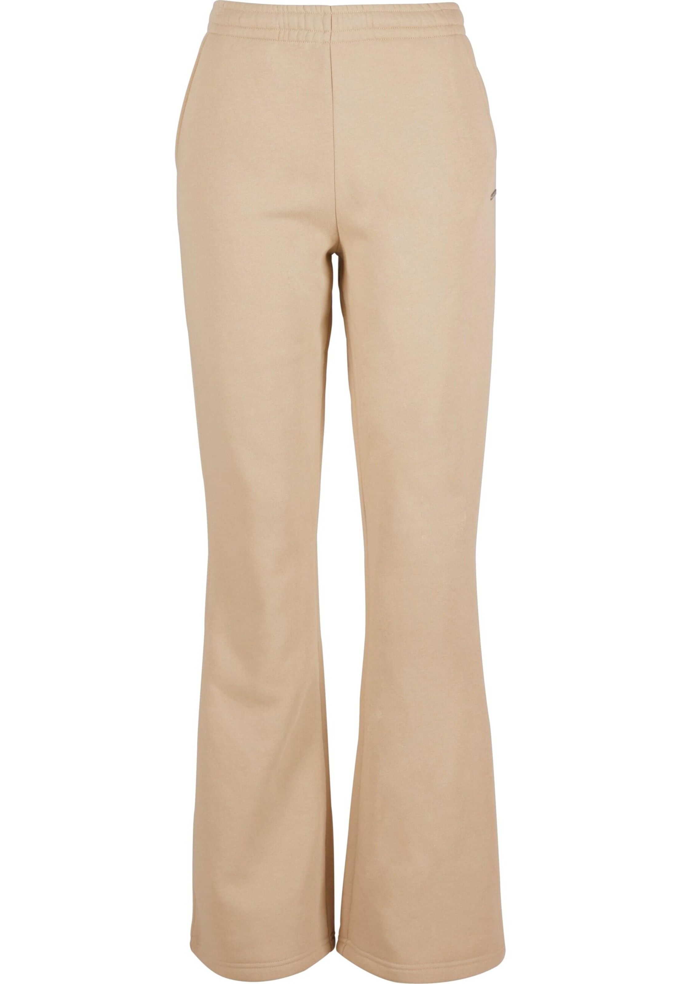 Aim'n Zvonový Kalhoty – béžová: přední strana