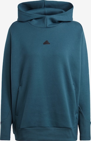 ADIDAS SPORTSWEAR Athletic Sweatshirt 'Z.N.E.' in Blue: front