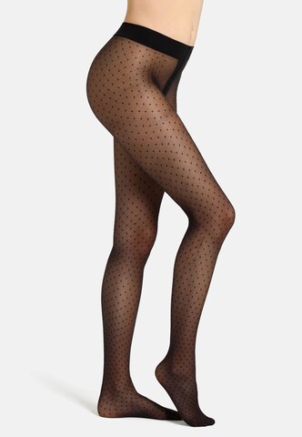 camano Fine Tights in Black: front