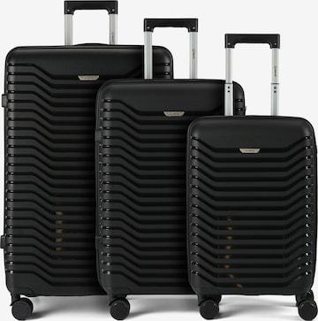 Ensemble de bagages Benzi en noir : devant
