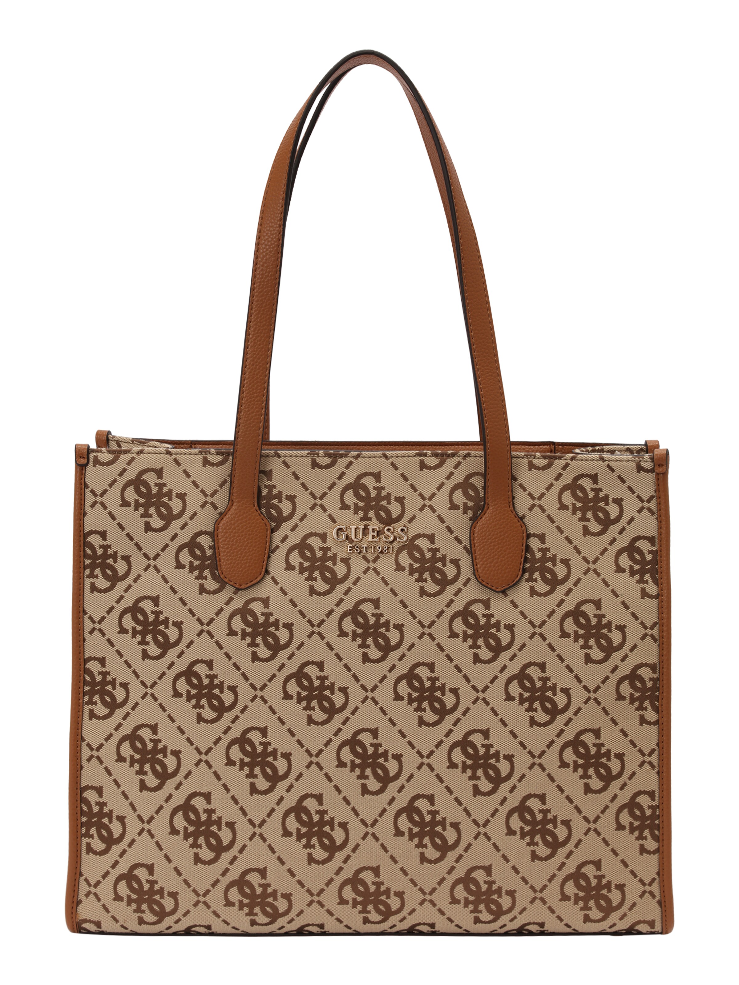 Cabas 'Silvana' GUESS en marron : devant