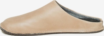 Gottstein Huisschoenen 'Leather Loafer' in Beige: voorkant