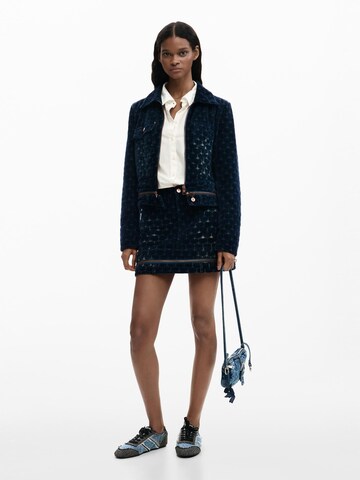 Desigual Prechodná bunda - Modrá