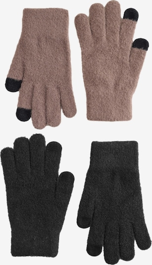 Pirštuotos pirštinės iš Next, spalva – rausvai pilka / juoda, Prekių apžvalga