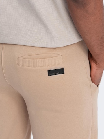 Ombre Regular Sportbroek in Beige