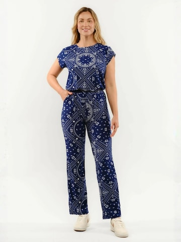 Regular Pantalon ' ALMA ' Liberte Essentiel en bleu : devant