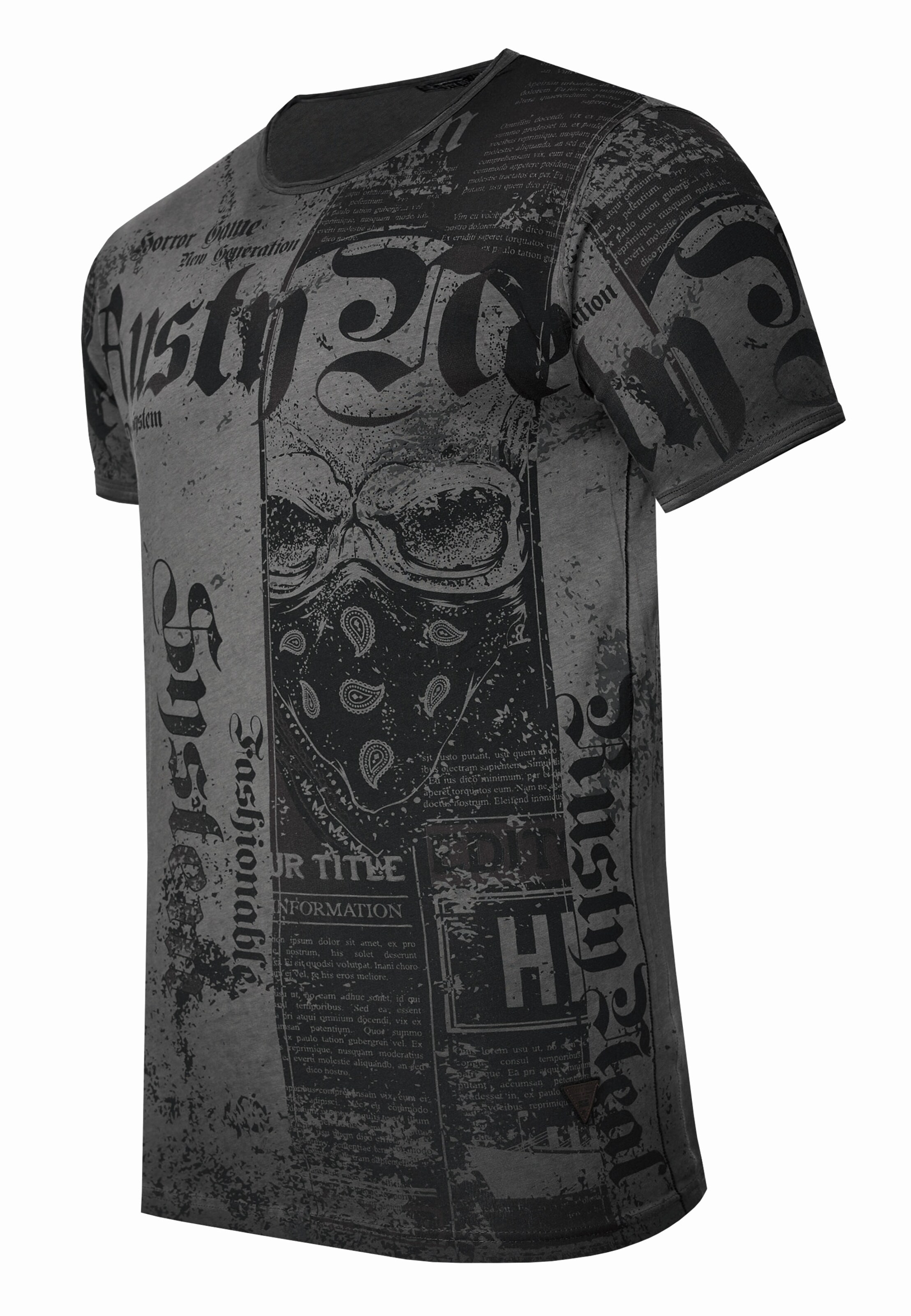 Rusty Neal Shirt in Grijs