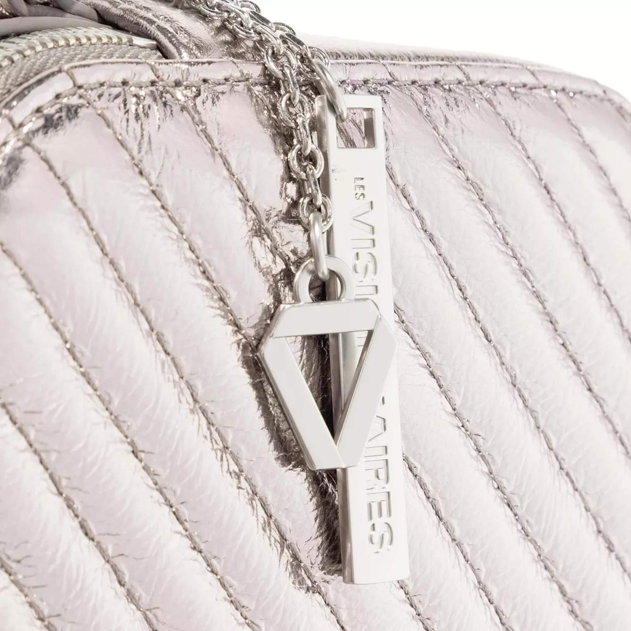 Borsa a tracolla 'Lola' di Les Visionnaires in argento