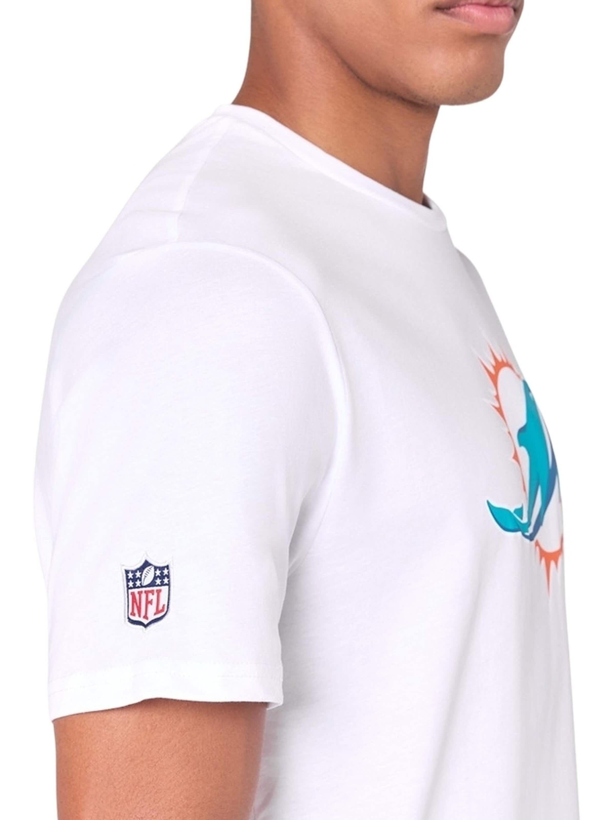 NEW ERA - Camiseta 'Camiseta new era blanca miami dolphins nos nfl regular tee miadol' en blanco