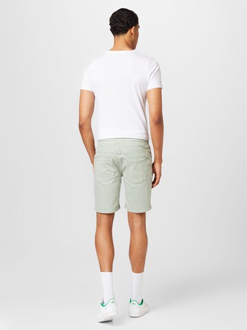 BLEND Regular Trousers in Green