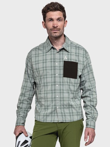 Coupe regular Chemise fonctionnelle ' Bike Shirt Style Jalpuh MNS ' Schöffel en gris : devant