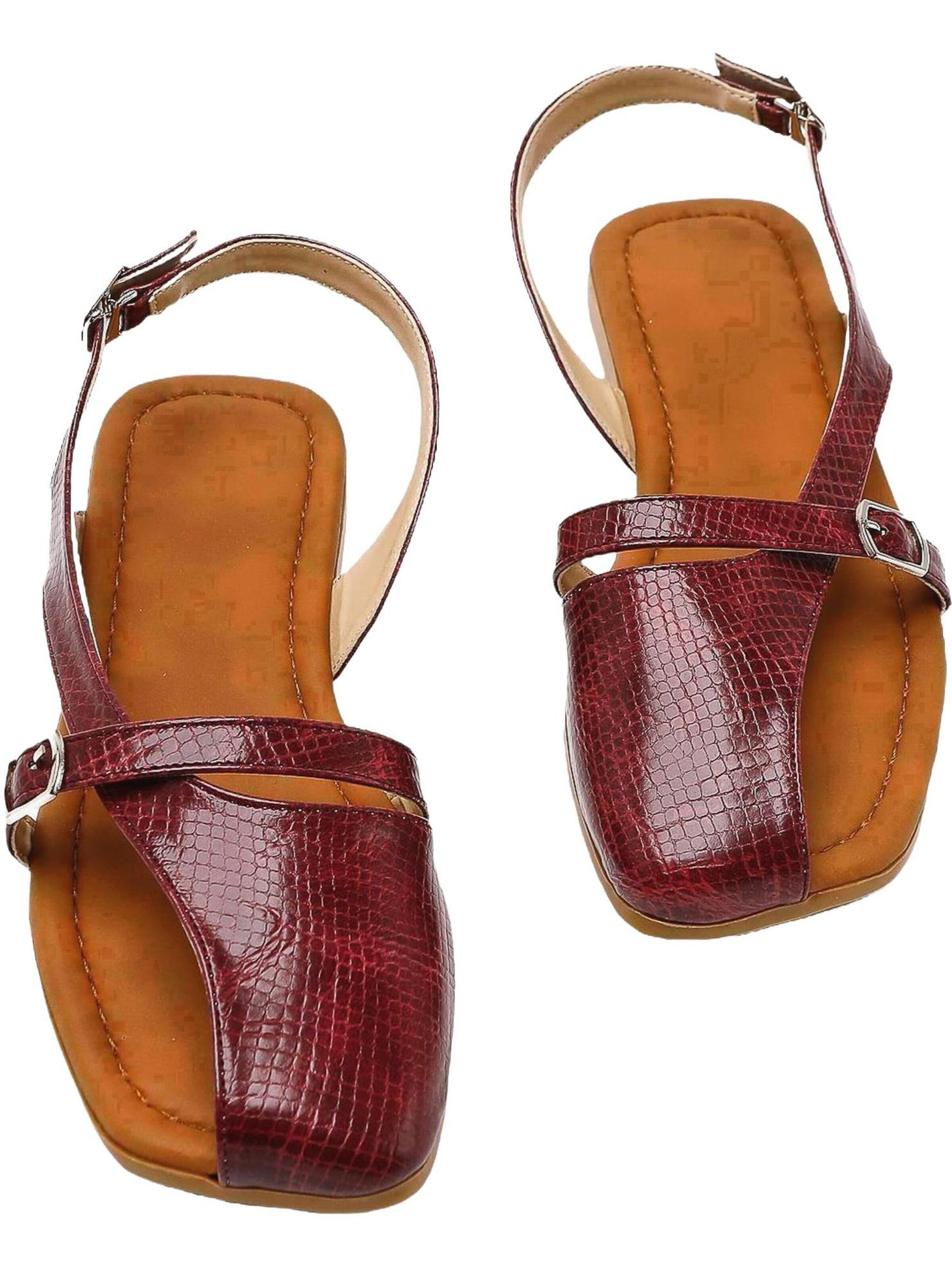Limoya Sandale 'Almina'‌ in Rot
