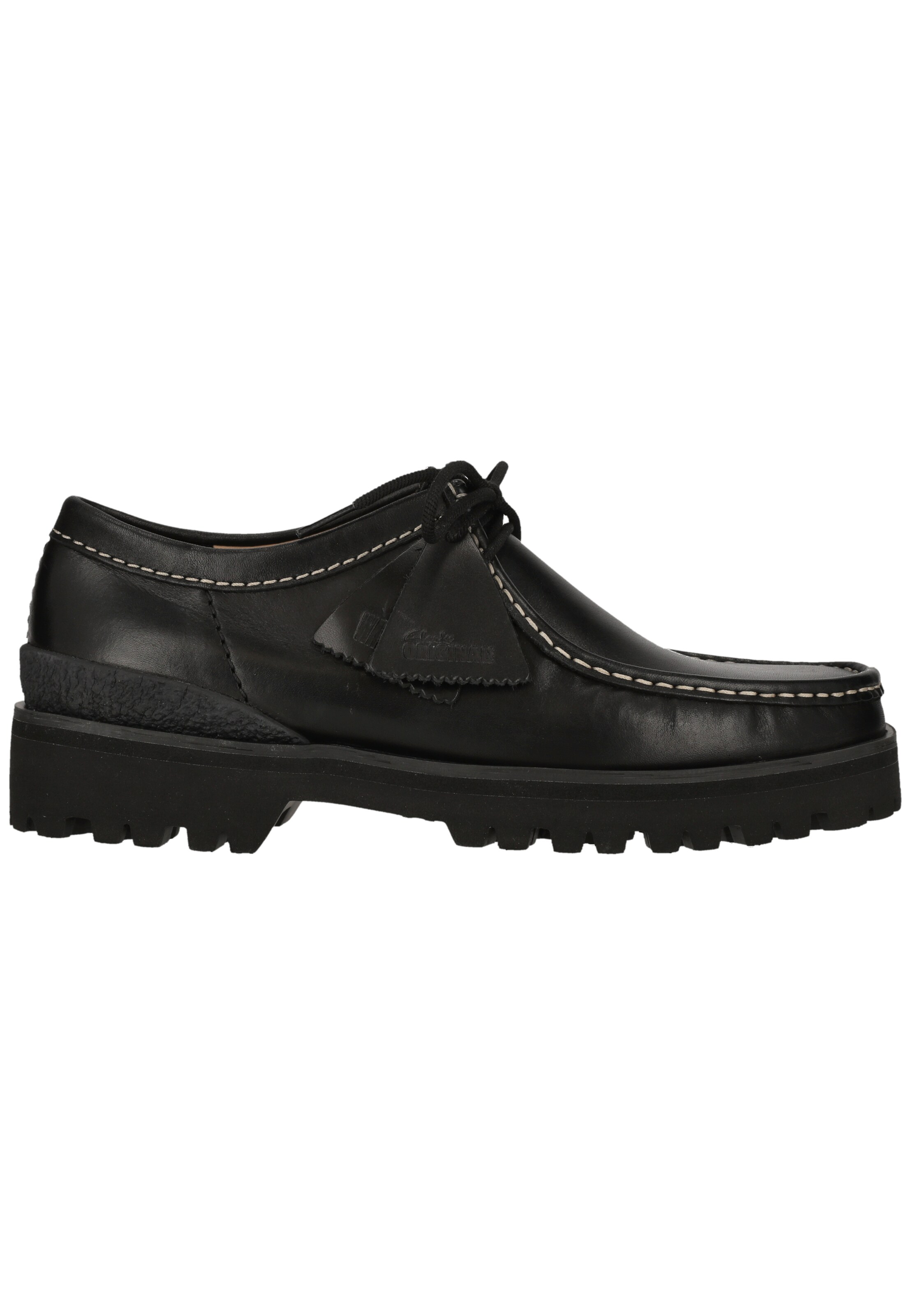 CLARKS Lace-up shoe 'Walla Yukoner' in Black