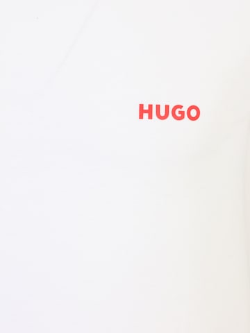 balta HUGO Red Marškinėliai