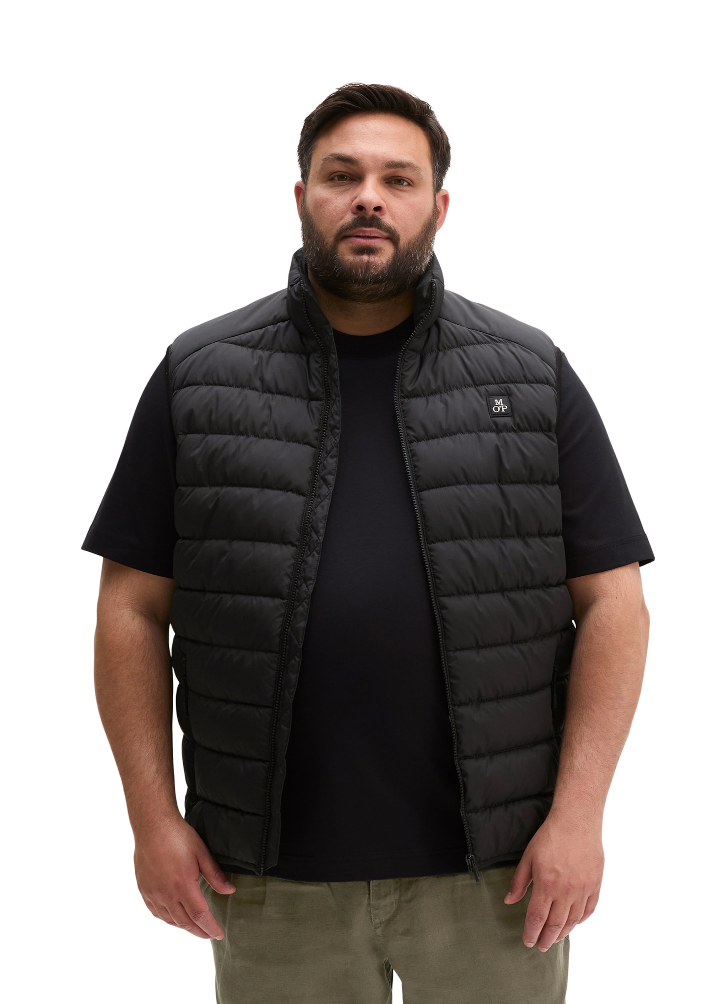 Marc O'Polo Vest in Black: front