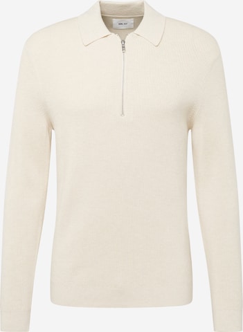 NN07 Sweater 'Hansie' in Beige: front