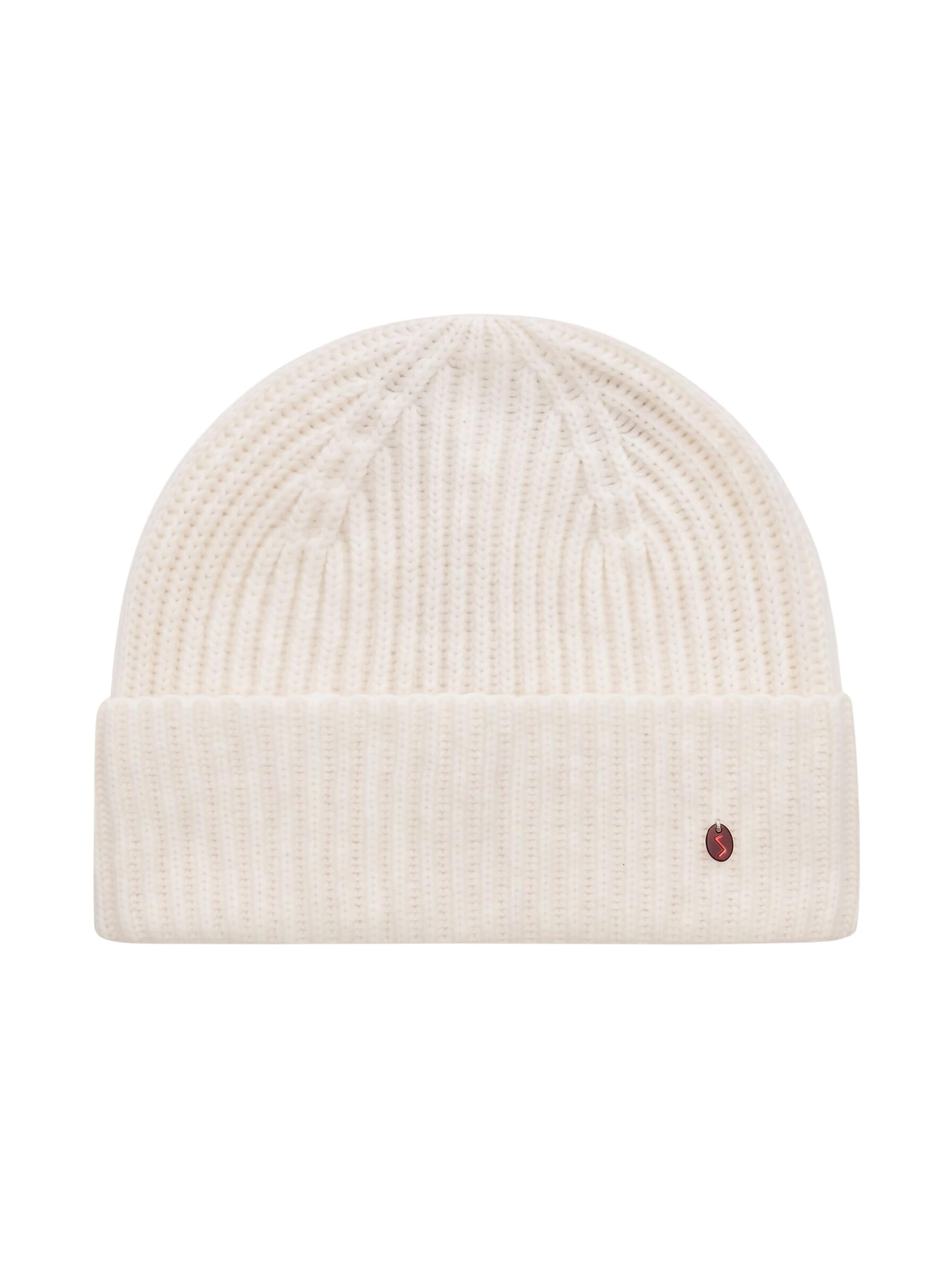 CODELLO Beanie in White: front