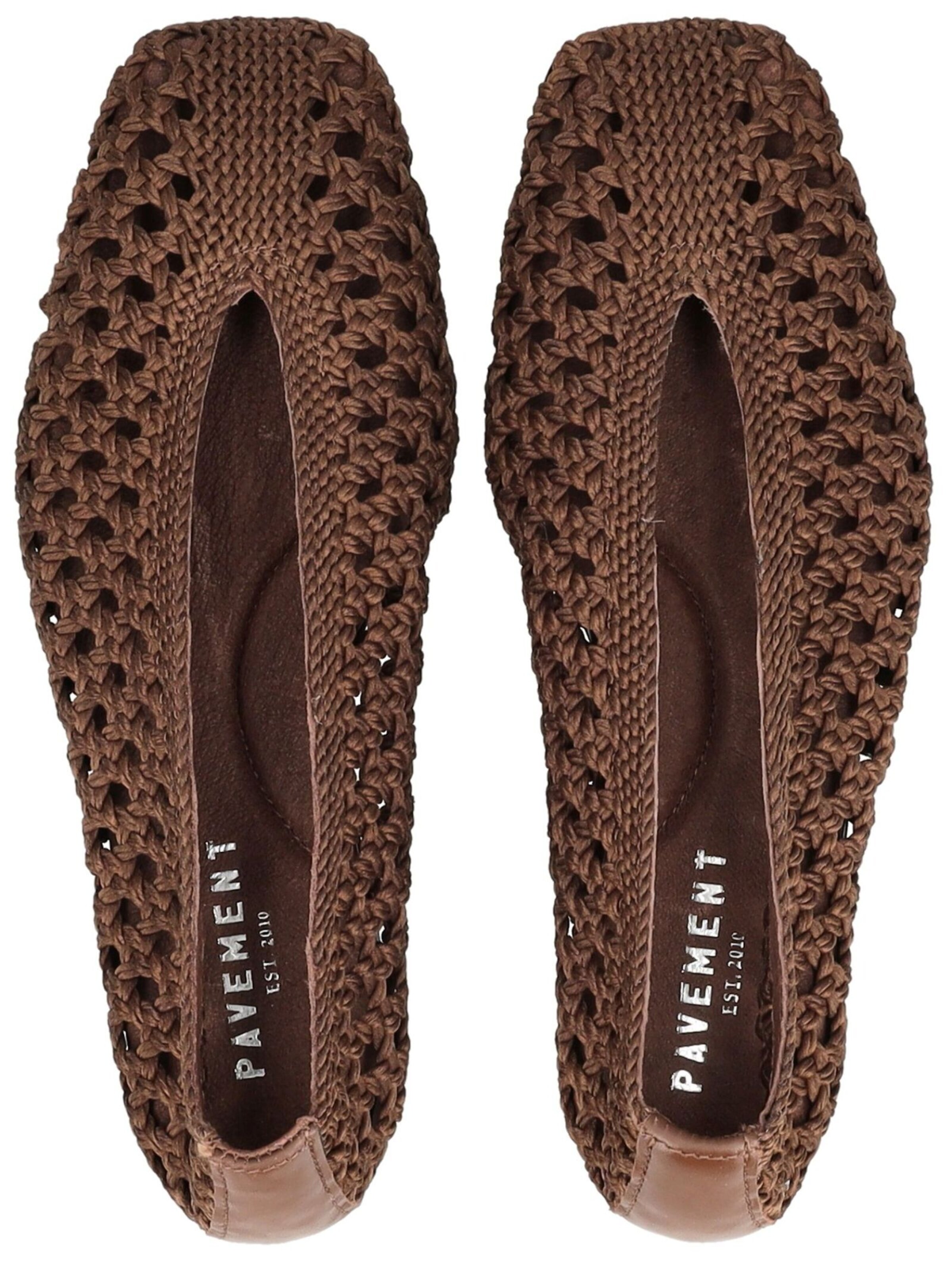 Ballerines PAVEMENT en marron