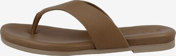 TAMARIS - Sandalias de dedo ' 1-27131-38 ' en marrón