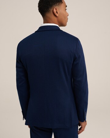 WE Fashion Slim Fit Sakko in Blau