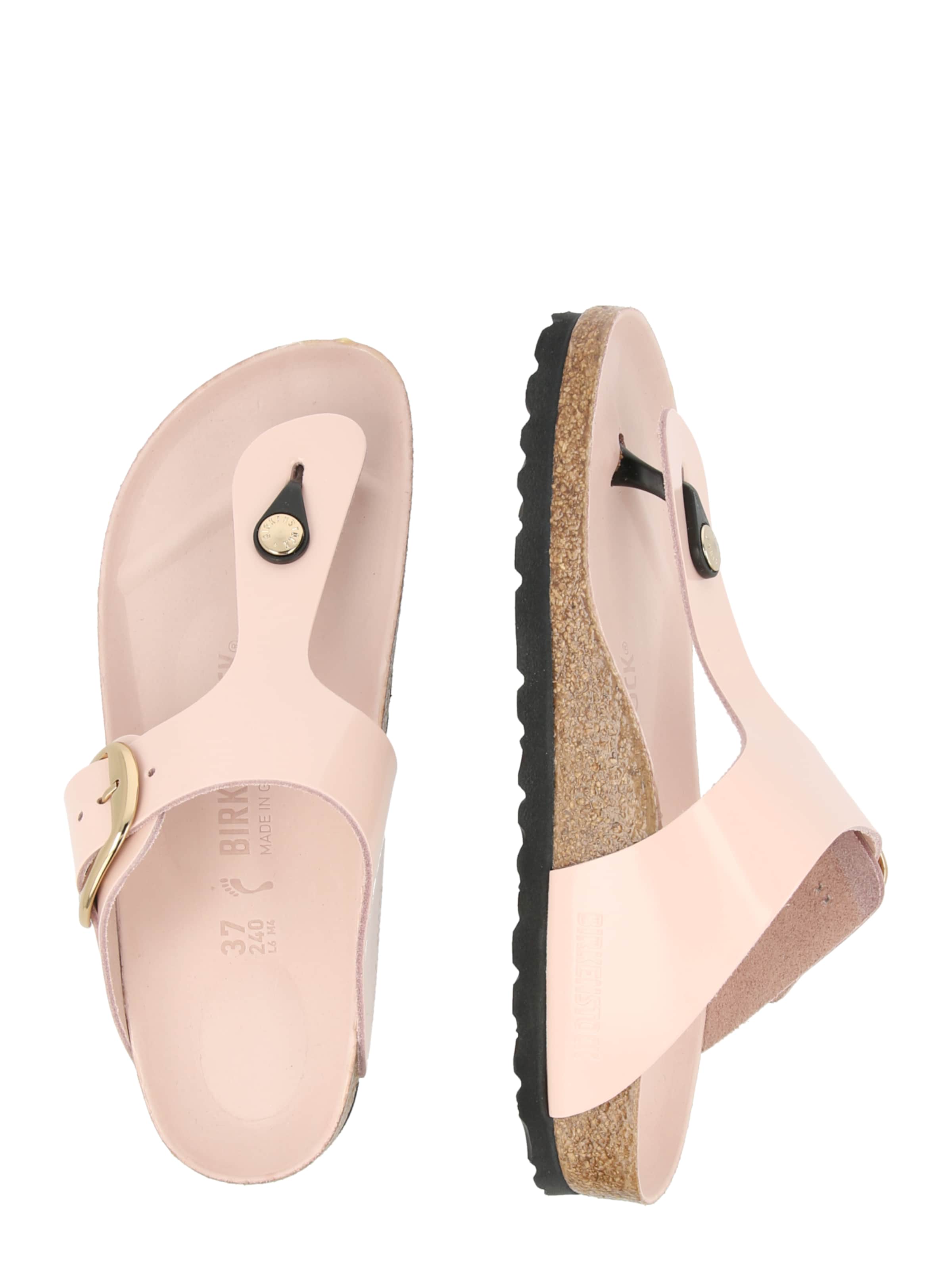 rozā BIRKENSTOCK Iešļūcenes ar pirkstu atdalītāju 'Gizeh'