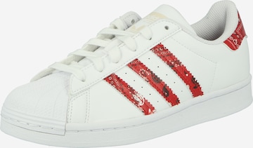 ADIDAS ORIGINALS - Zapatillas deportivas bajas 'Superstar' en blanco: frente