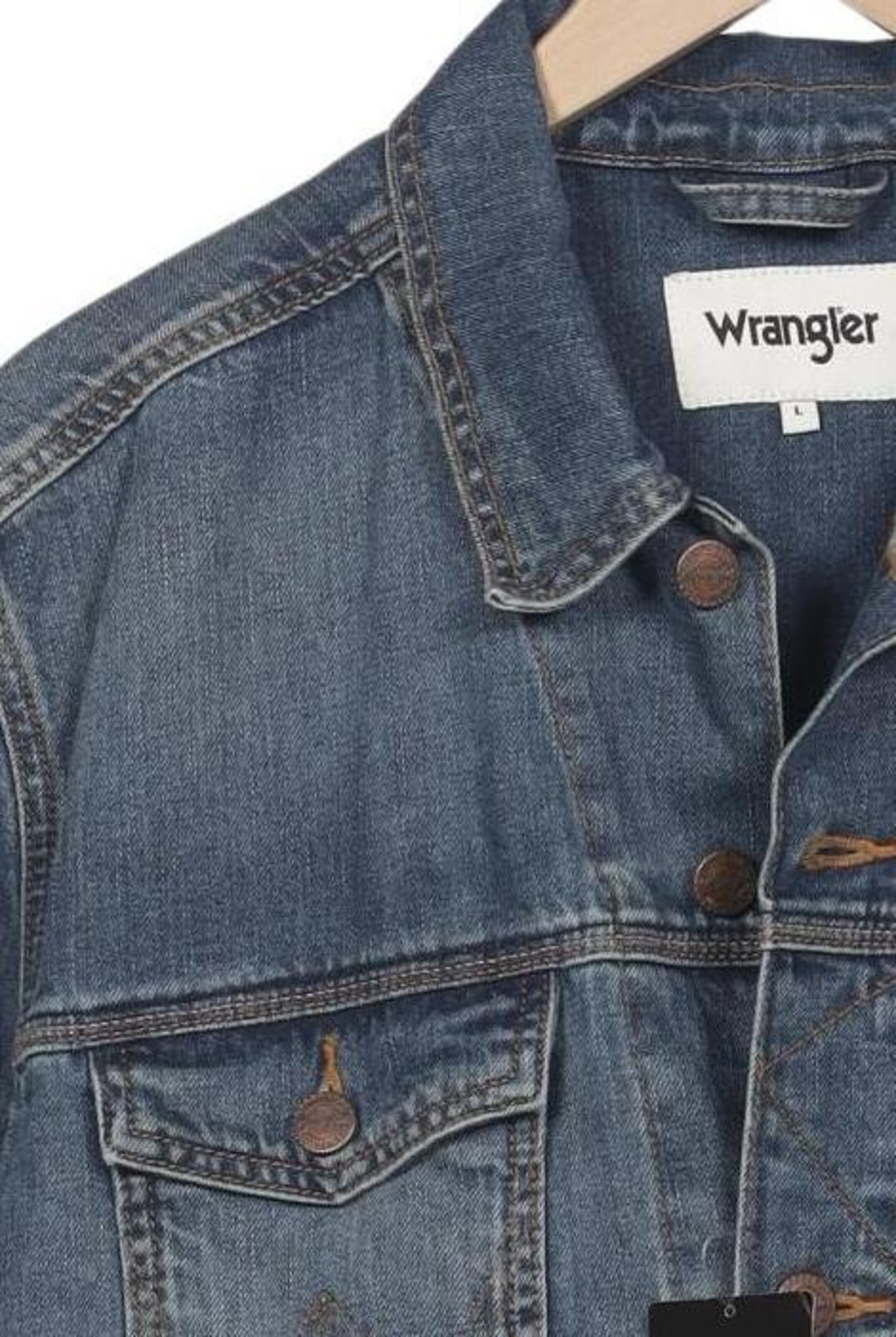 WRANGLER Jacket & Coat in L in Blue