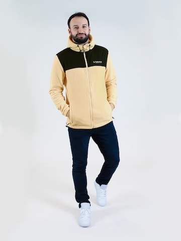 SPITZBUB Fleece Jacket in Yellow