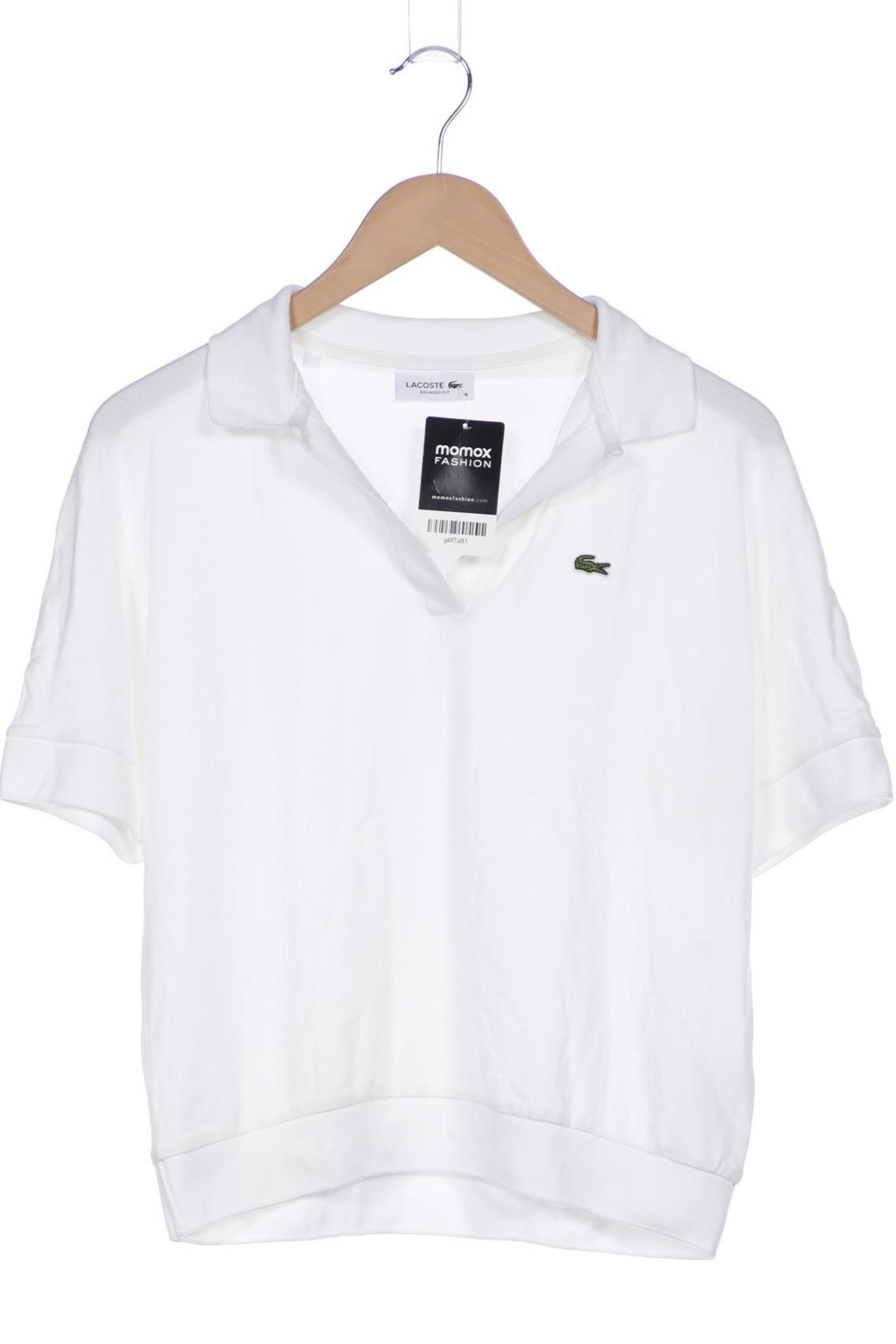 LACOSTE Shirt in M in White: front