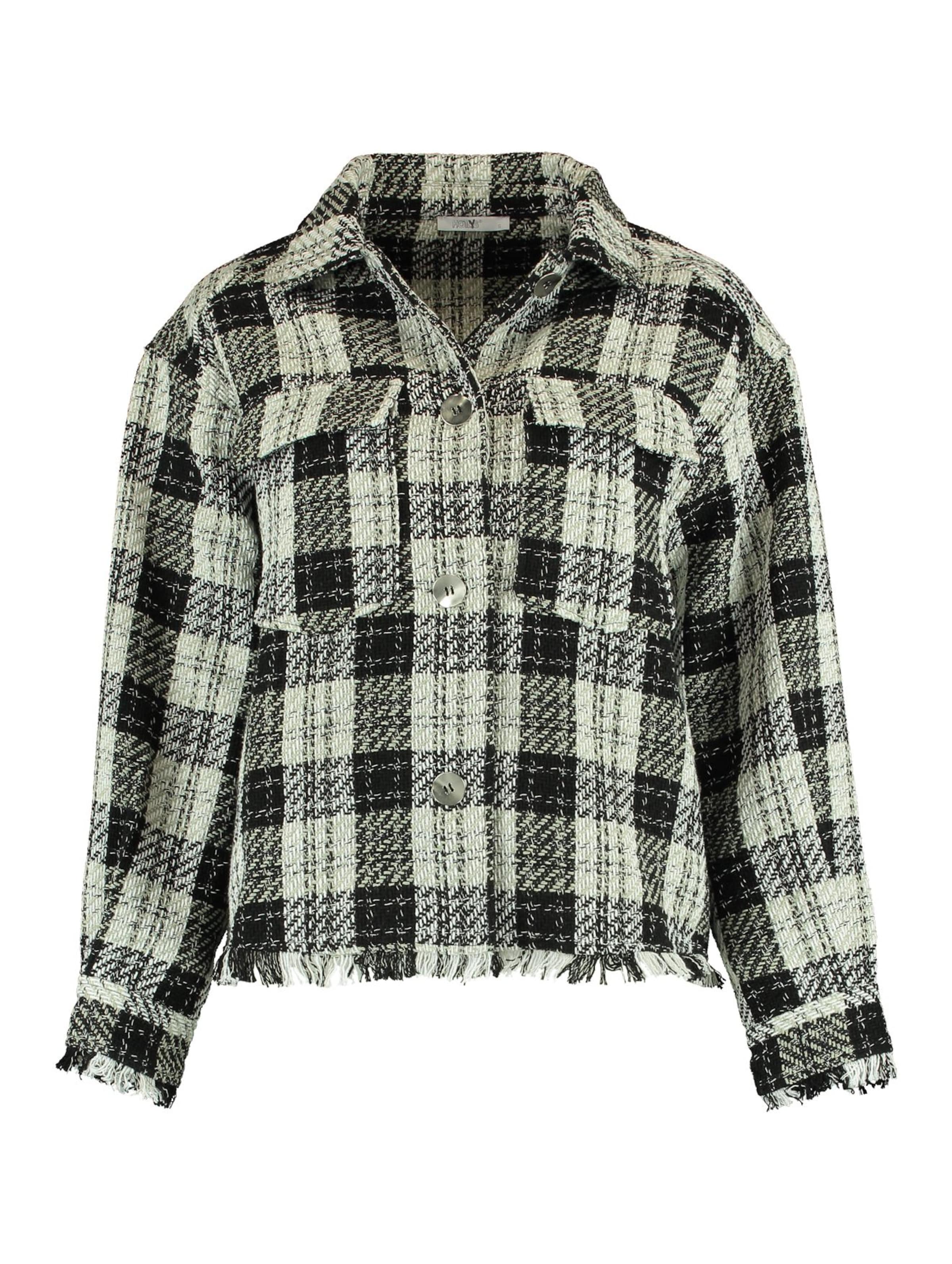 Hailys Between-season jacket 'Olive' in Green: front